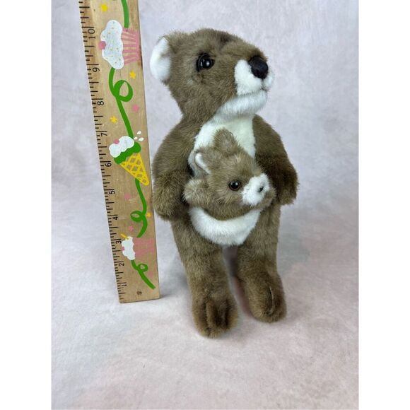 Vintage K & M Collectibles Plush Kangaroo 1997 Stuffed Animal - Picture 7 of 7